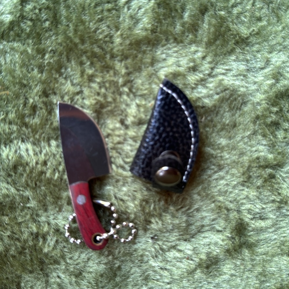 Knife key chain